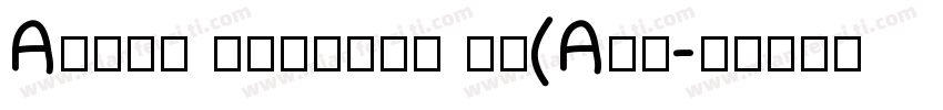 Arial Unicode MS(Ari字体转换